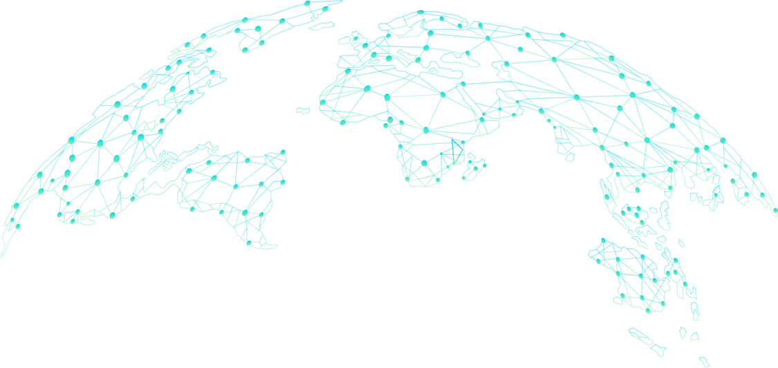 World map showcasing our global presence